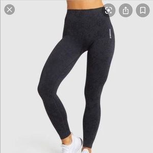 NEW Gymshark Black Adapt Animal Seamless Medium